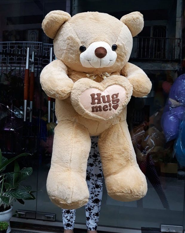 Hug me 1m2 nâu nhạt