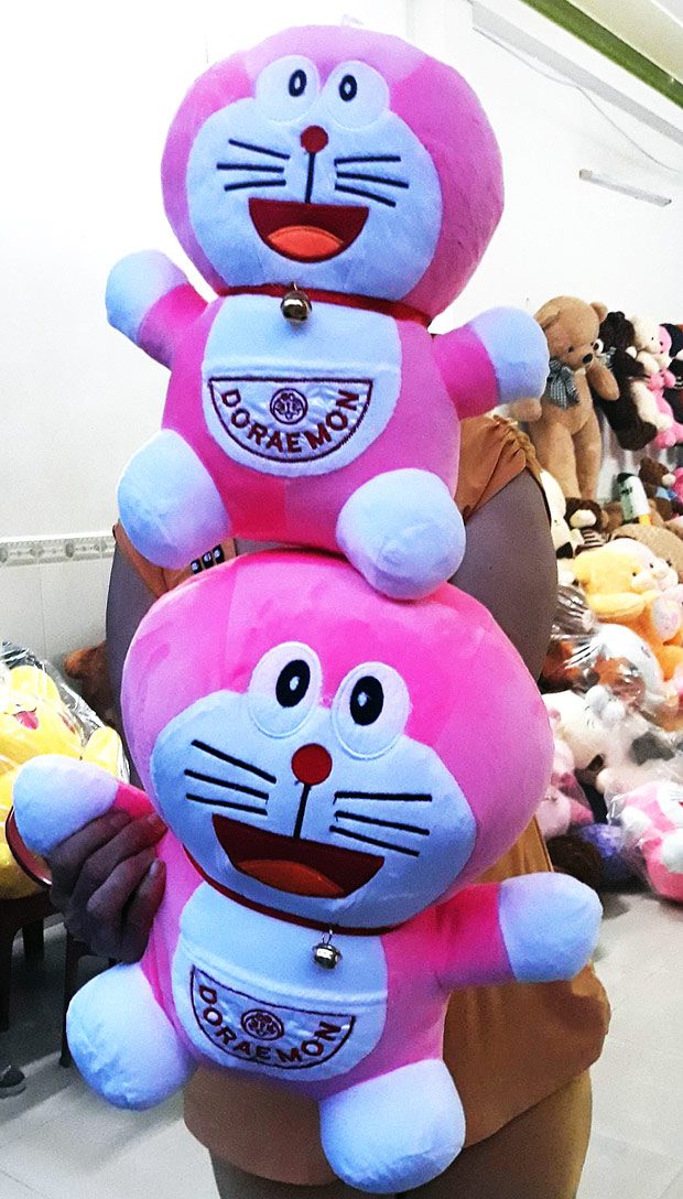 Mèo bông Doremon (Doraemon) & Doremi (Dorami)