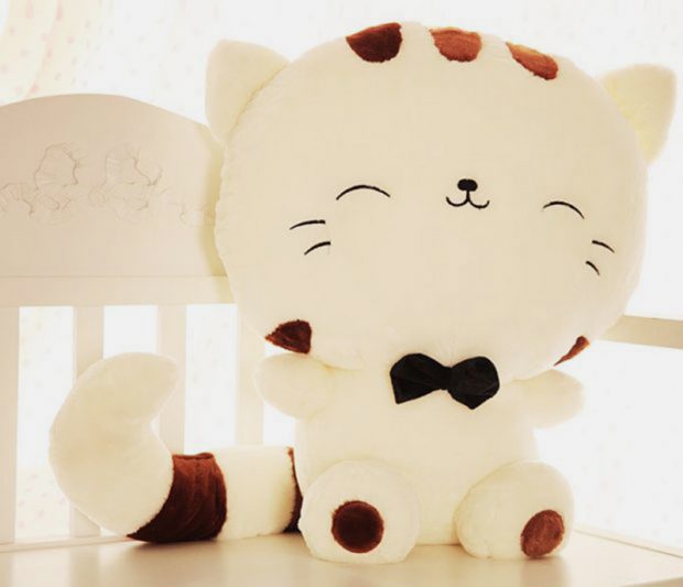 Mèo bông mặt bự Yami Hiroki - Gấu bông Cần Thơ