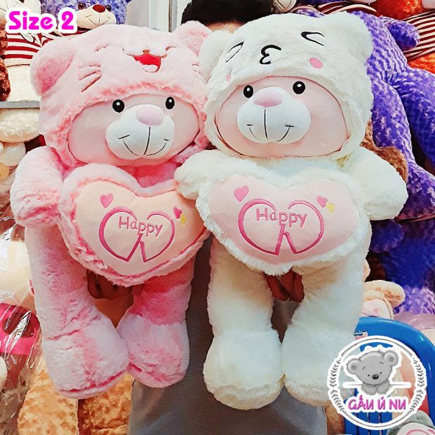 Size 2 với combo hồng và trắng