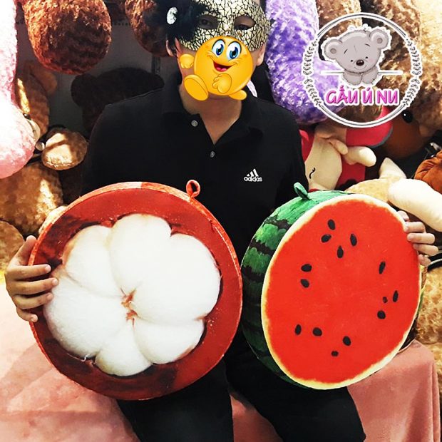 Gối trái cây: Măng Cụt + Dưa Hấu